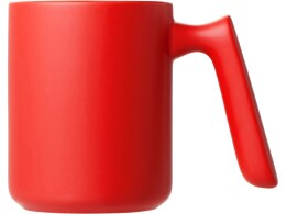 YoonY Кружка матовая с прямой ручкой "Axio", 360 мл, красный