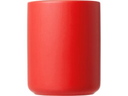 YoonY Кружка матовая с прямой ручкой "Axio", 360 мл, красный