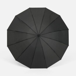 Molti Зонт складной Skymate с УФ-защитой и ручкой-карабином, черный