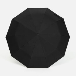 Indivo Зонт обратного сложения inLoop с ручкой-карабином, черный