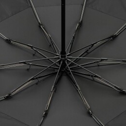 Indivo Зонт обратного сложения twoGether с двойным куполом, черный