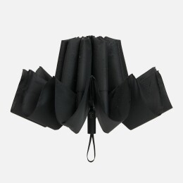 Indivo Зонт обратного сложения twoGether с двойным куполом, черный