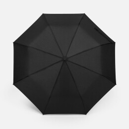 Molti Зонт складной Smooth Move с плавным закрытием, черный