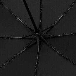 Molti Зонт складной Smooth Move с плавным закрытием, черный