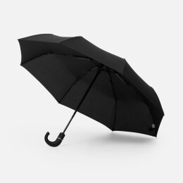 Molti Зонт складной Hooklook, черный