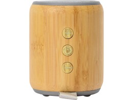 Разное Портативная колонка из бамбука "Bongo", натуральный (Р)