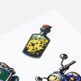 Разное Стикерпак бумажный Thematik, для мужчин