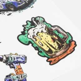 Разное Стикерпак UV-DTF Thematik, для мужчин