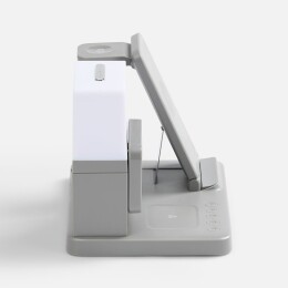 Molti Зарядная станция с электронными часами и подсветкой Large Charge ver.3, серая