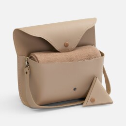 Intarsio Плед Voyage в кофре, бежевый