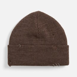 teplo Шапка Ribelle, коричневый меланж