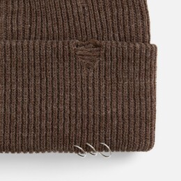 teplo Шапка Ribelle, коричневый меланж