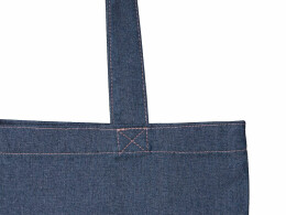 Разное Джинсовая сумка-шоппер "Indigo" с широкими лямками