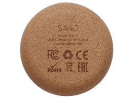 Savio Беспроводная колонка «Montii», 3 Вт, серебристый