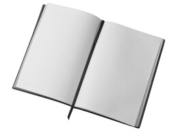 Разное Блокнот C1 софт-тач, гибкая обложка, 128 листов, черный