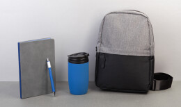 mid-oceangift Набор "Freelancer" синий с серым