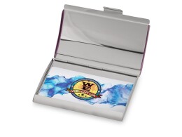 Разное Визитница «Смит», фиолетовый/серебристый