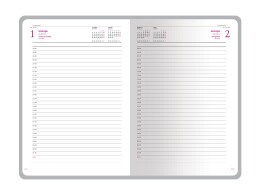 Bruno Visconti Ежедневник А5 датированный «Sidney Nebraska» 2026, синий (золотой обрез, золотые уголки)