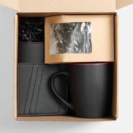 Разное Набор Multimo Tea, черный с красным