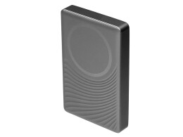 Qjet Магнитный беспроводной внешний аккумулятор, QC/PD «Сёрф», 10000 мАч, серый