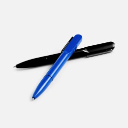 Разное Ручка шариковая Lucenti с подсветкой логотипа, синяя