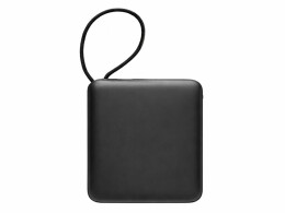 Evolt Магнитный беспроводной внешний аккумулятор c подсветкой лого «Энчант», 10000 мАч, черный