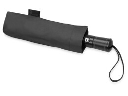 Voyager Зонт складной "Ontario", автоматический, 3 сложения, с чехлом, черный (Р)