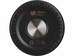 Waterline Термокружка "Decart", тубус, черный