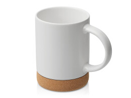 Разное Кружка 450 мл с пробковым дном "Корк & Бон", белый