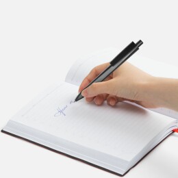 Ritter-Pen Ручка шариковая Ridge в футляре, черная