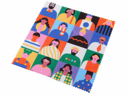 Разное Салфетка для протирания очков с возможностью полноцветной печати