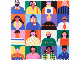 Разное Салфетка для протирания очков с возможностью полноцветной печати