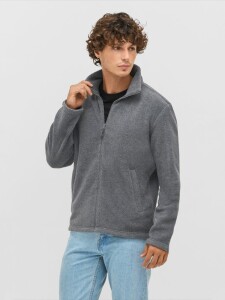 Sol's Куртка флисовая унисекс Nitro, черная