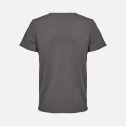 Sol's Футболка унисекс Regent с V-образным вырезом, темно-серая