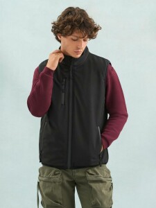 Sol's Жилет софтшелл унисекс Falcon BW, синий