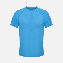 Sol's Футболка спортивная унисекс Vortex, ярко-бирюзовая