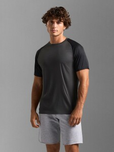 Sol's Футболка спортивная унисекс Vortex, ярко-бирюзовая