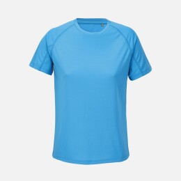 Sol's Футболка спортивная женская Vortex Women, ярко-бирюзовая