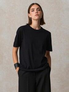 Sol's Футболка унисекс Lyam, темно-синяя