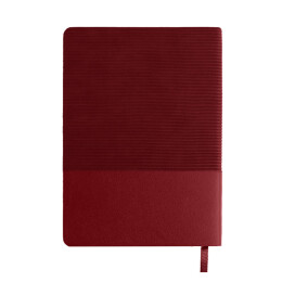 Enote Ежедневник недатированный RIFF, красный, формат А5, блок в линейку