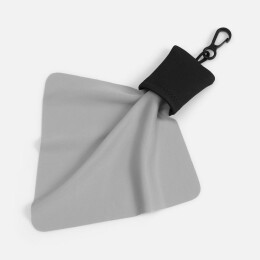 Разное Очищающая салфетка Specta, серая с черным