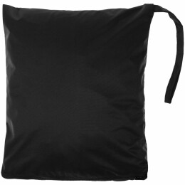 Hard Work Дождевик-анорак Hard Work, укороченный, черный, единый размер