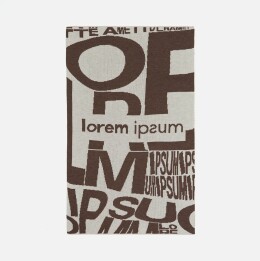 Разное Плед на заказ Tricksy Fint Grand Max, 2 цвета, S, акрил