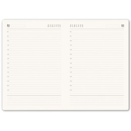 Enote Ежедневник недатированный Solas, формат А5, с магнитом, зеленый, кремовый блок в линейку