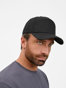 Molti Бейсболка Settaro, черная