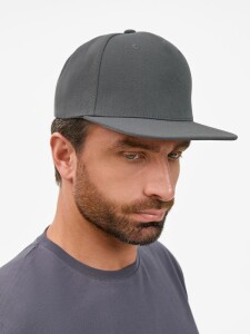 Molti Бейсболка Epicore с прямым козырьком, серая