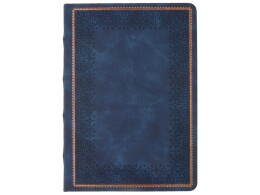 Bruno Visconti Ежедневник недатированный А5 "Royal", синий с бронзовым срезом