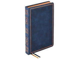 Bruno Visconti Ежедневник недатированный А5 "Royal", синий с бронзовым срезом