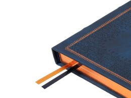 Bruno Visconti Ежедневник недатированный А5 "Royal", синий с бронзовым срезом