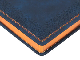 Bruno Visconti Ежедневник недатированный А5 "Royal", синий с бронзовым срезом